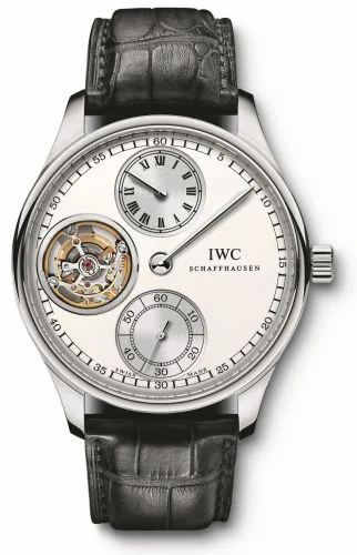 IWC Portugieser Regulateur Tourbillon Platinum / Silver IW5446-01 (IW544601)